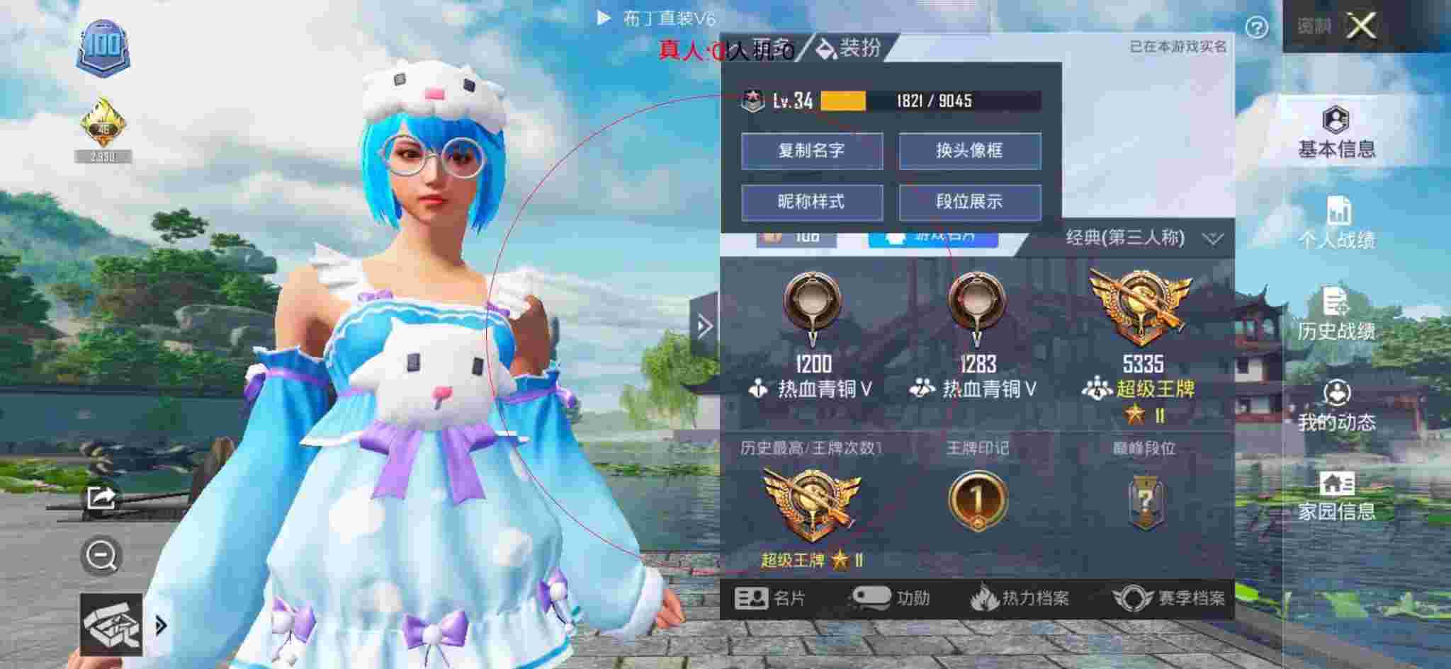和平精英布丁直装透视 - 和平精英皮肤设计软件免费辅助预览图